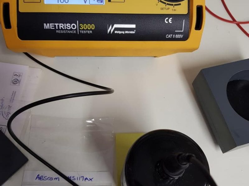 ABSCOM® MS117AX Green 6173 Electrostatic Properties Measurement