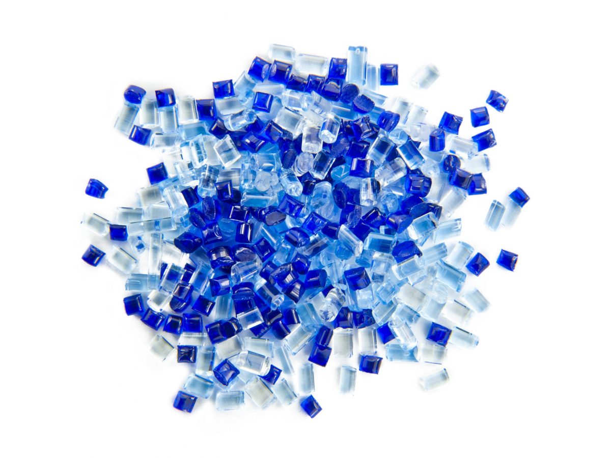 plastic polymer granules